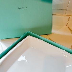 Tiffany & Co. Bamboo Serving Platter 11.5” x 11.5”